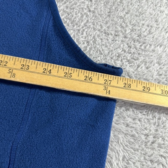 L.L. Bean Fleece Vest Mens 2xl Blue Full Zip Light‎ Weight Fitness NWT 278049 - Picture 5 of 10